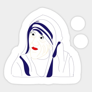 MOTHER TERESA Sticker